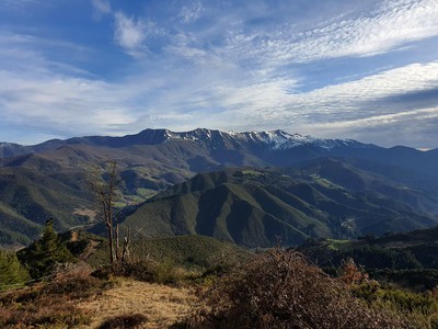 Vistas desde el Mirador de Tudes en Vega de Liébana